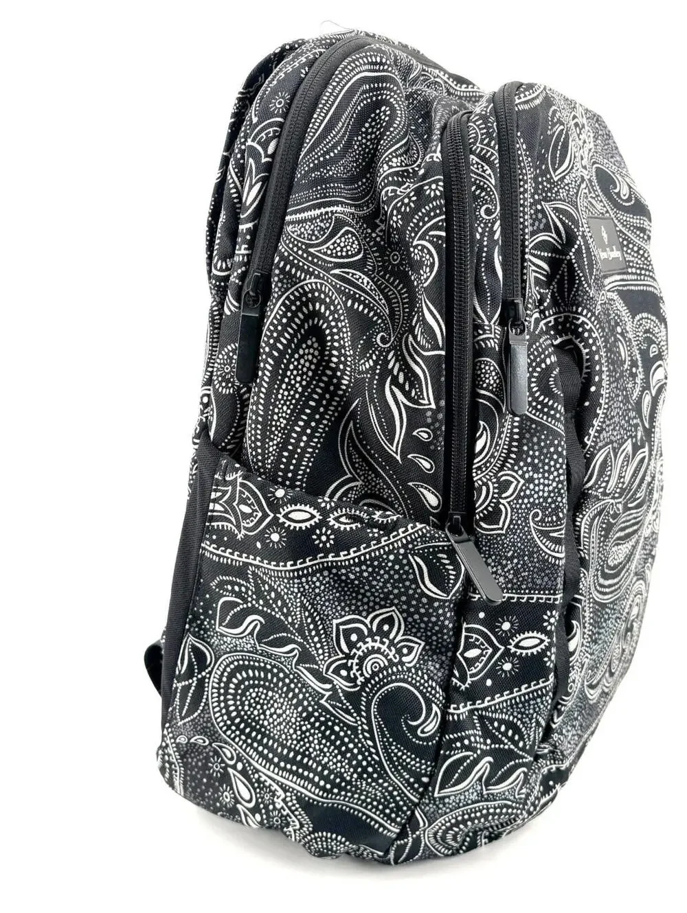 Vera Bradley Backpack Nylon Exterior Stellar Paisley Pattern Retired - Picture 4 of 7